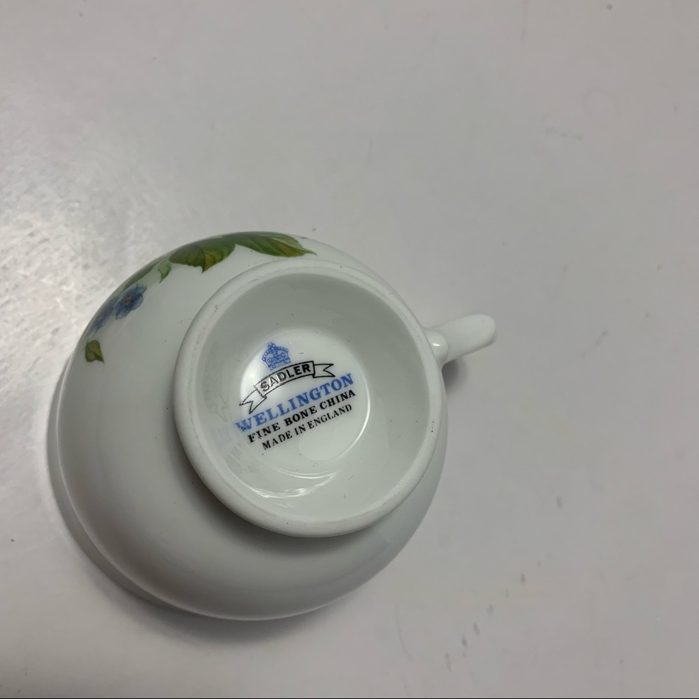 SADLER Wellington fine bone china tea cup and saucer made in England coffee - Picture 6 of 14
